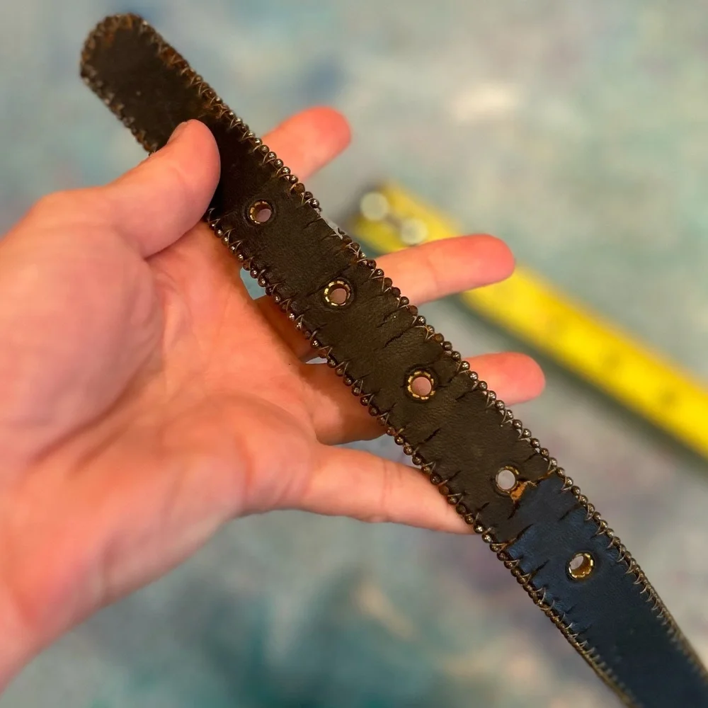 80s Glitter Jeweled Belt